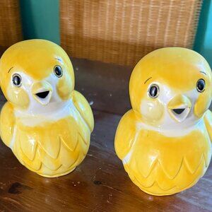 Yellow Sugar and Creamer from Anthropologie